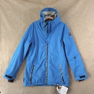 Ride Cocona Genesee Snowboard Jacket Womens Sz M Blue Down Fill Layered NWT‎